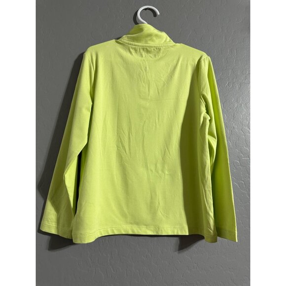 01. Algo Boys Performance Quarter Zip Pullover Long Sleeve Quick dry 4/5 NWOT - Picture 2 of 5